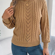 Alice Hughes | Pull texturé en maille torsadée