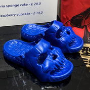Count Midnight | Skull Halloween Slippers