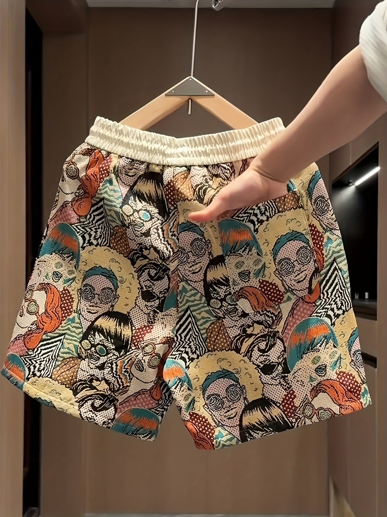Julian Whitmore | Artistic Printed Summer Shorts