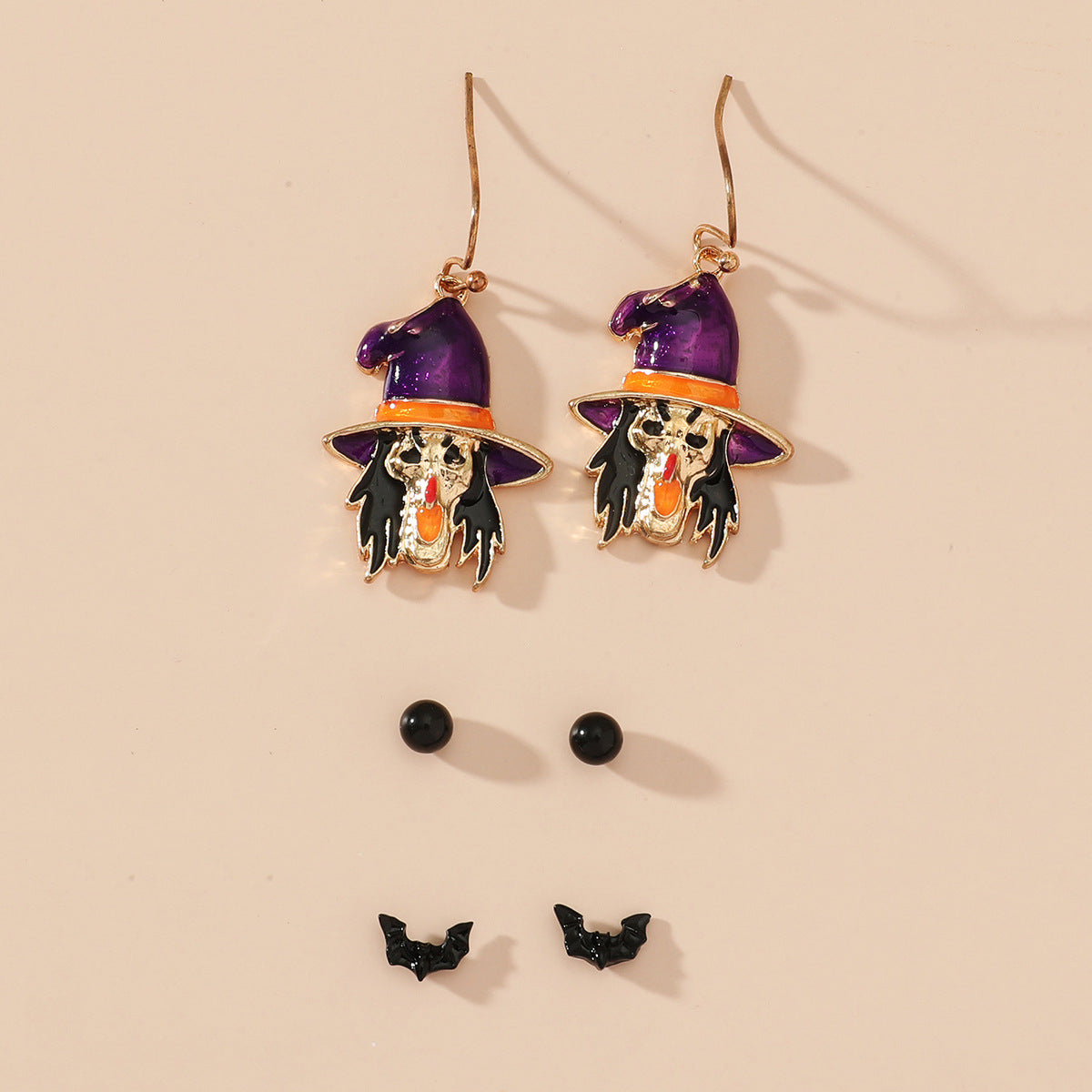 Witching Hour | Spider Web Halloween Earrings