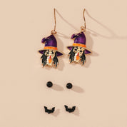 Witching Hour | Spider Web Halloween Earrings