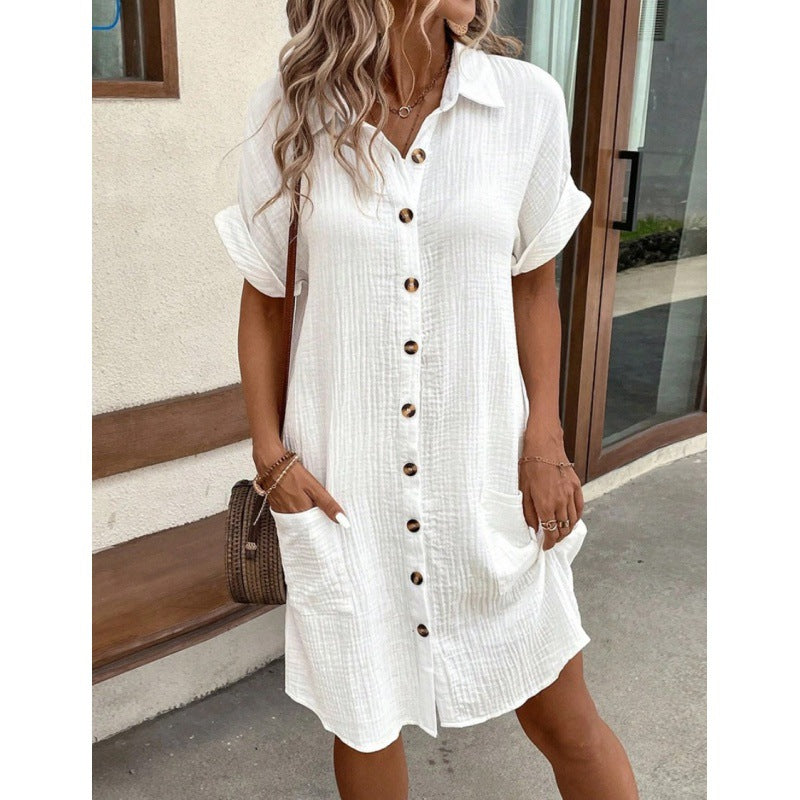 Victoria Monroe | Casual Shirt Dress For Women