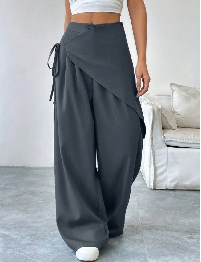 Valentina Sinclair | Wrap Wide Leg Trousers For Women