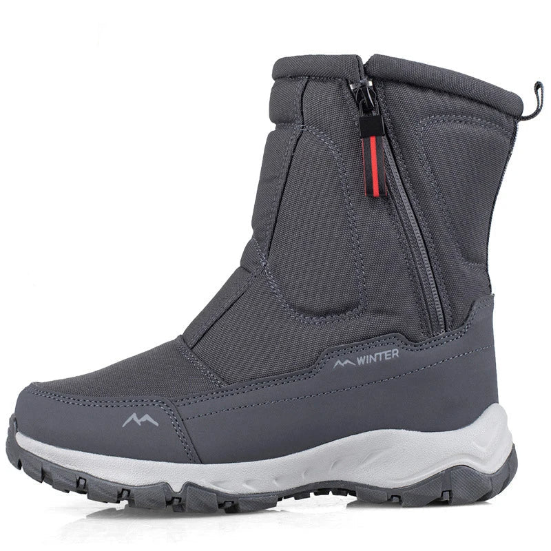 Winifred Ashcroft | Waterproof Mid-Calf Snow Boots with Plush Lining