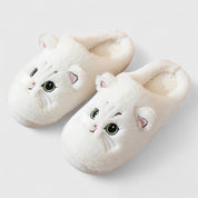 Esme Barlow | Black Cat Face Slippers