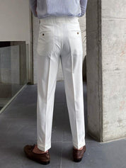 Luca Verano | Tailored Pleated Smart Trousers