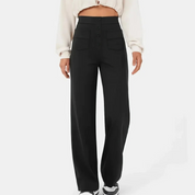 Amelia Kensington | Pantalon taille haute à jambes larges