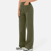 Amelia Kensington | Pantalon taille haute à jambes larges