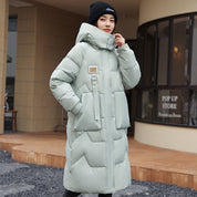 Verity Griffiths | Detachable Hood Longline Puffer Coat