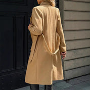 Charlotte Robinson | Belted Longline Wool Coat