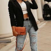 Georgina Turner | Slim-Fit Longline Blazer for Women