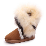 Eilidh Stewart | Bottes de neige à bordure en fausse fourrure de lapin