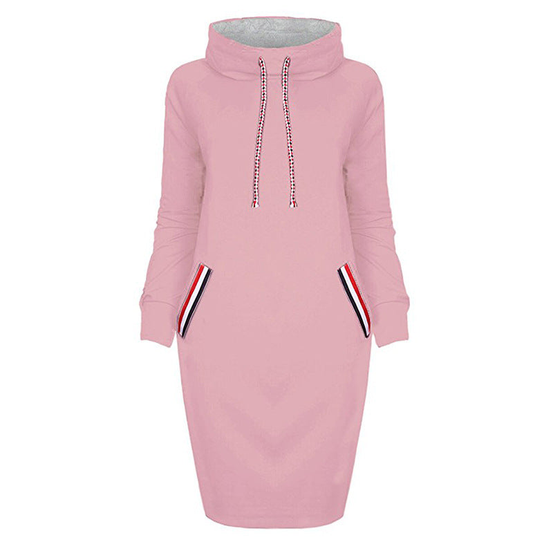 Diana Wright | Hooded Sweatshirt Midi Dress