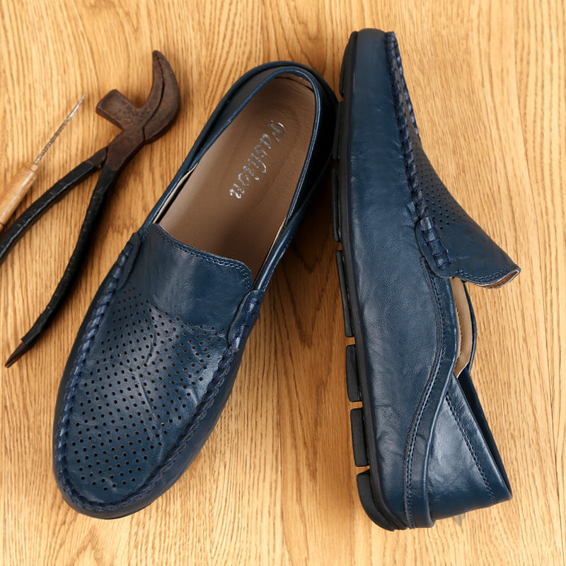 Rowan Griffiths | Leather Driving Loafers For Men
