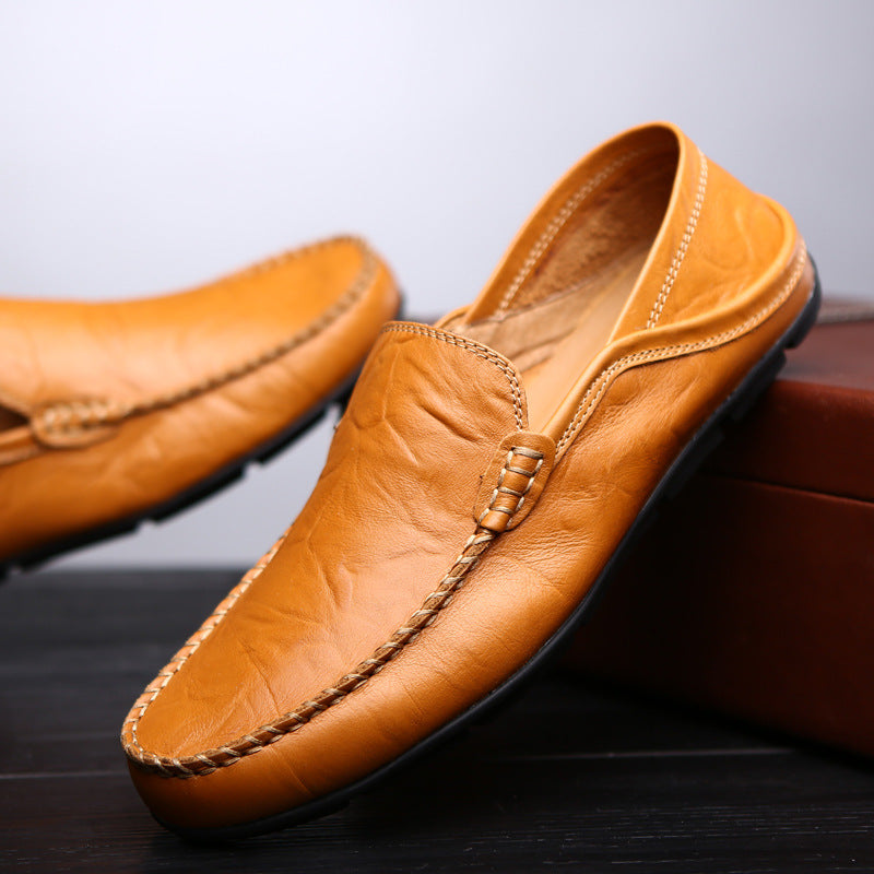 Rowan Griffiths | Leather Driving Loafers For Men