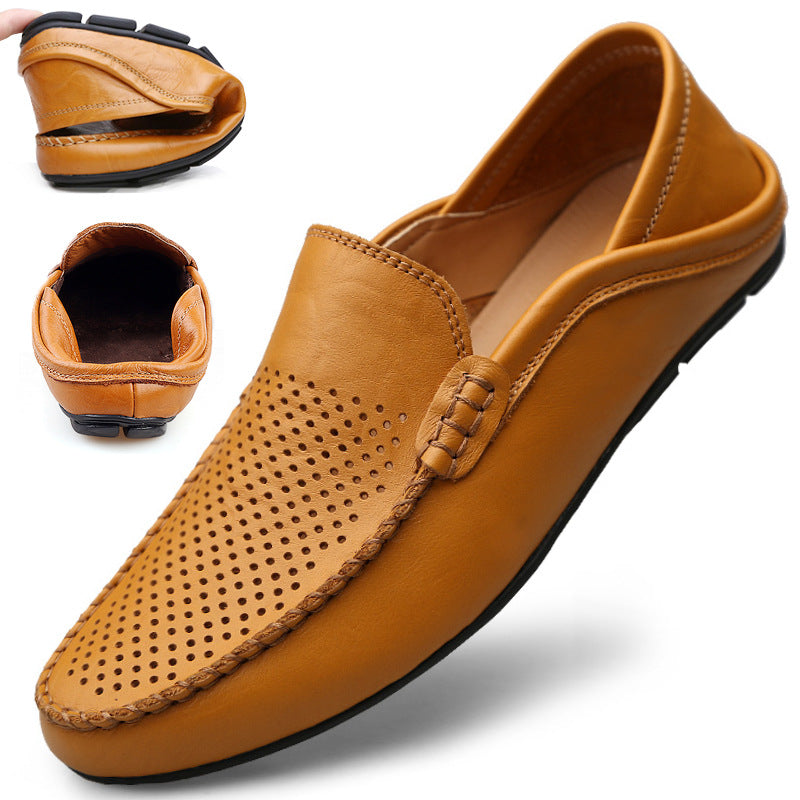 Rowan Griffiths | Leather Driving Loafers For Men