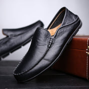 Rowan Griffiths | Leather Driving Loafers For Men