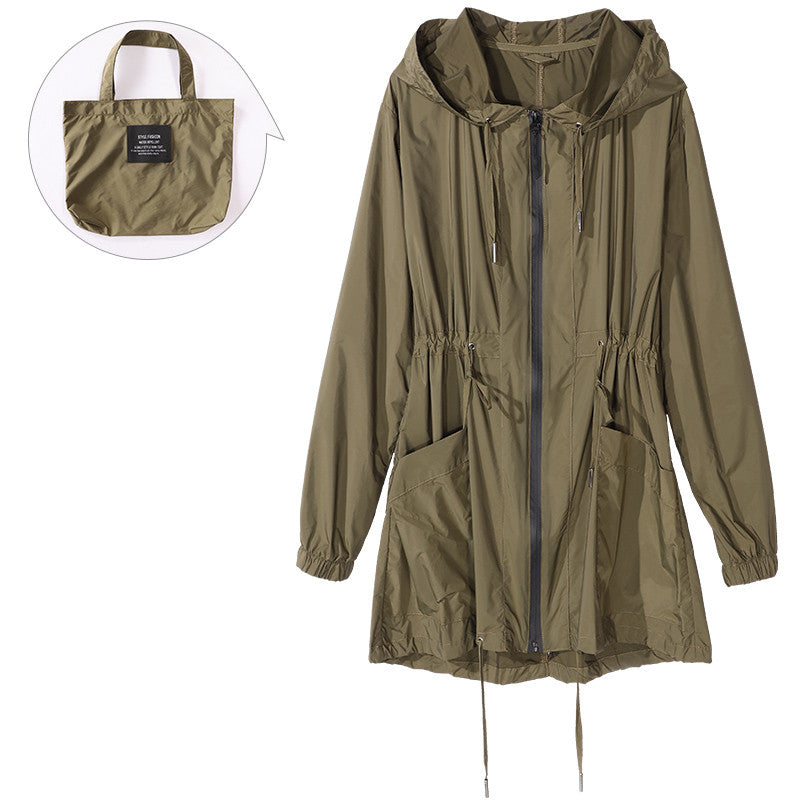 Lucinda Ashfield | Trench imperméable léger à capuche