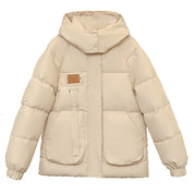 Phoebe Griffiths | Sage Green Padded Puffer Jacket with Hood