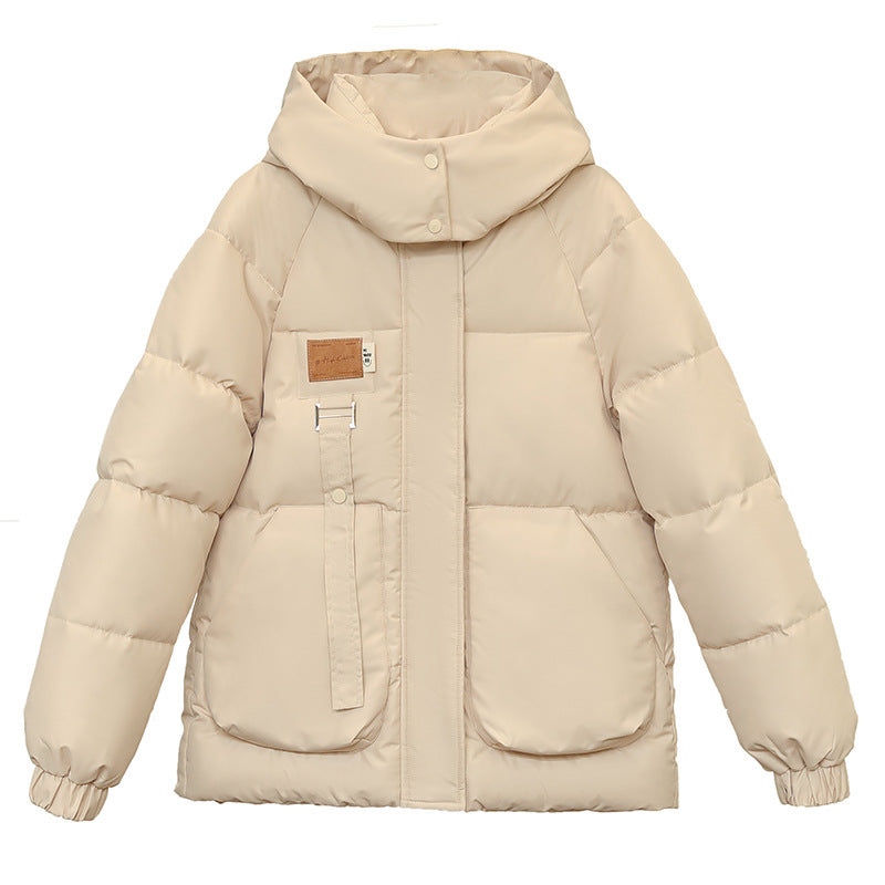 Phoebe Griffiths | Sage Green Padded Puffer Jacket with Hood