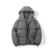 Millicent Turner | Hooded Zip-Front Puffer Jacket