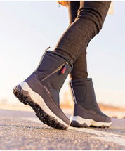 Winifred Ashcroft | Waterproof Mid-Calf Snow Boots with Plush Lining