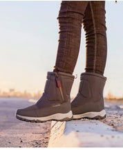 Winifred Ashcroft | Waterproof Mid-Calf Snow Boots with Plush Lining