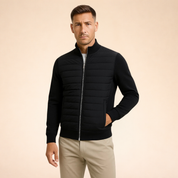 Nathaniel Brooks | Hybrid Quilted Zip Jacket For Men