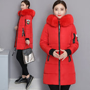 Poppy Edwards | Mint Green Faux Fur Hood Puffer Coat