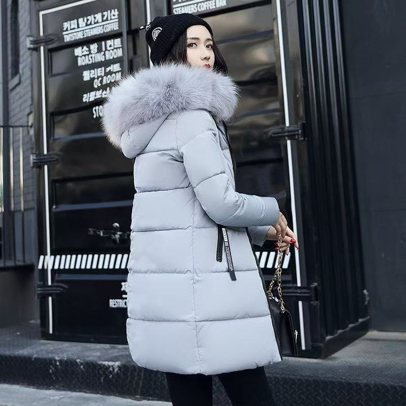 Poppy Edwards | Mint Green Faux Fur Hood Puffer Coat