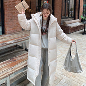Eleanor Smith | Pink Longline Puffer Coat