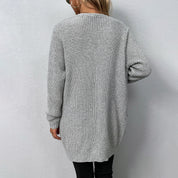 Tabitha Sutherland | Oversized Waffle-Knit Cardigan