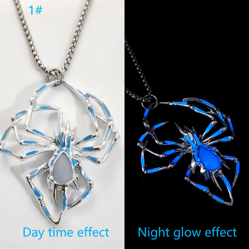 Collier d’Halloween Toile d’ombre | Araignée