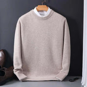 Oliver Bennett | Pull en maille douce et luxueuse à col rond pour homme