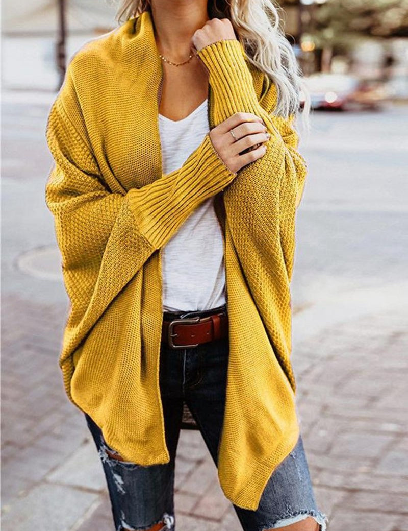 Susanna Pratt | Gilet en tricot oversize à manches chauve-souris