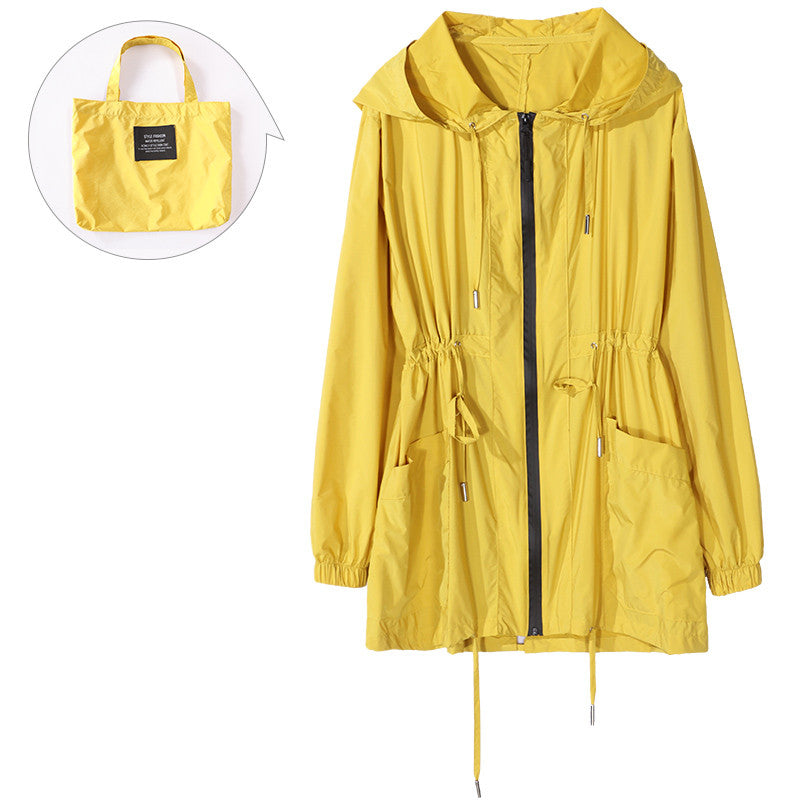 Lucinda Ashfield | Trench imperméable léger à capuche