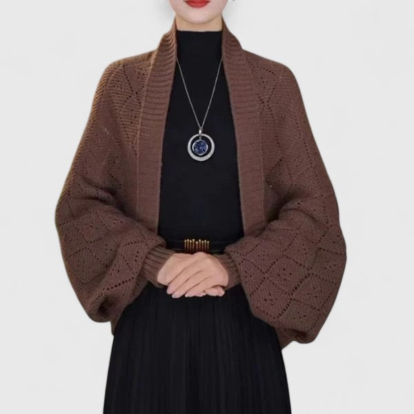 Freya Latham | Chunky Knit Wrap Cardigan