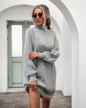 Isobel Fairweather | Robe pull courte à col roulé pour femme