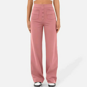 Amelia Kensington | Pantalon taille haute à jambes larges