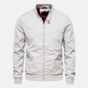 Charles Woods | Blouson bomber coupe-vent noir pour homme