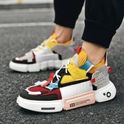 Harriet Woods | Baskets tendance à semelle épaisse color-block
