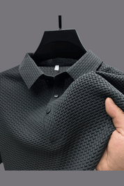Thierry Dubois | Textured Knit Polo Shirt