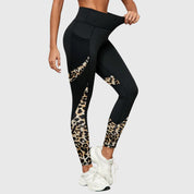 Charlotte Osborne | Legging imprimé léopard taille haute avec poche