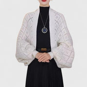Freya Latham | Chunky Knit Wrap Cardigan