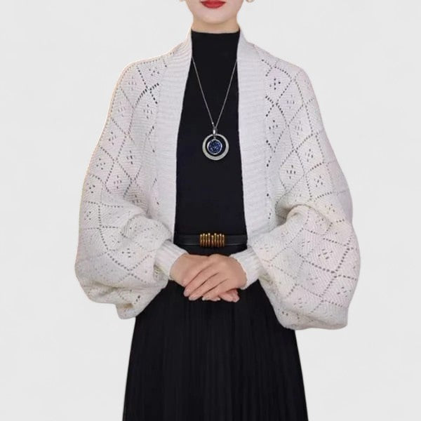 Freya Latham | Chunky Knit Wrap Cardigan