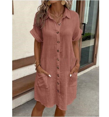 Victoria Monroe | Casual Shirt Dress For Women