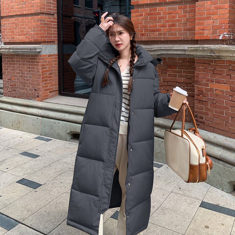 Eleanor Smith | Pink Longline Puffer Coat