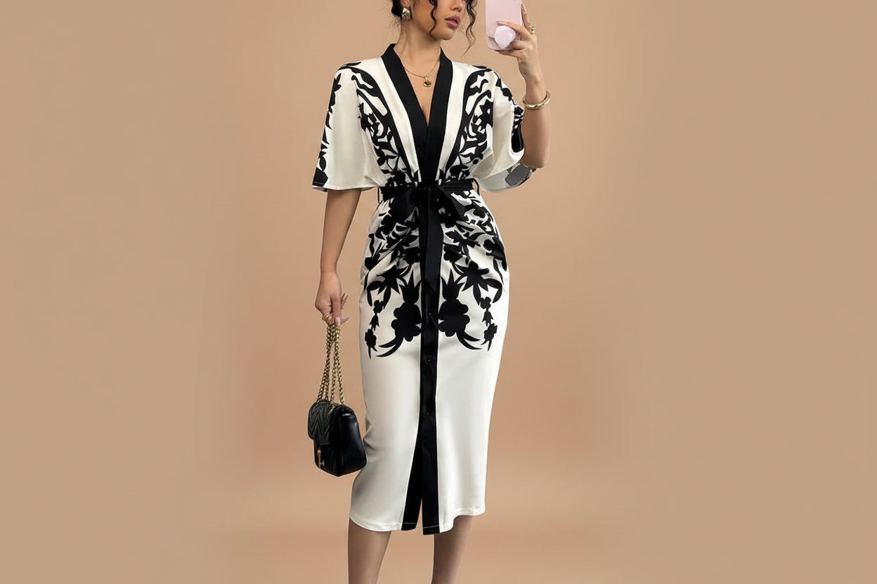 Camille Devereaux | Elegant Midi Dress For Women