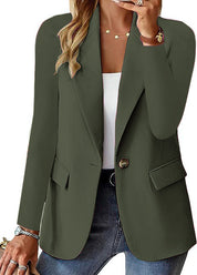 Eleanor Hall | Oversized Single-Button Blazer for Women