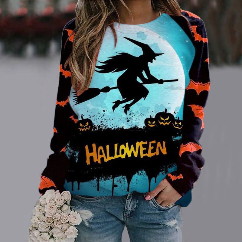 Midnight Bat | Witch Halloween Sweater For Women